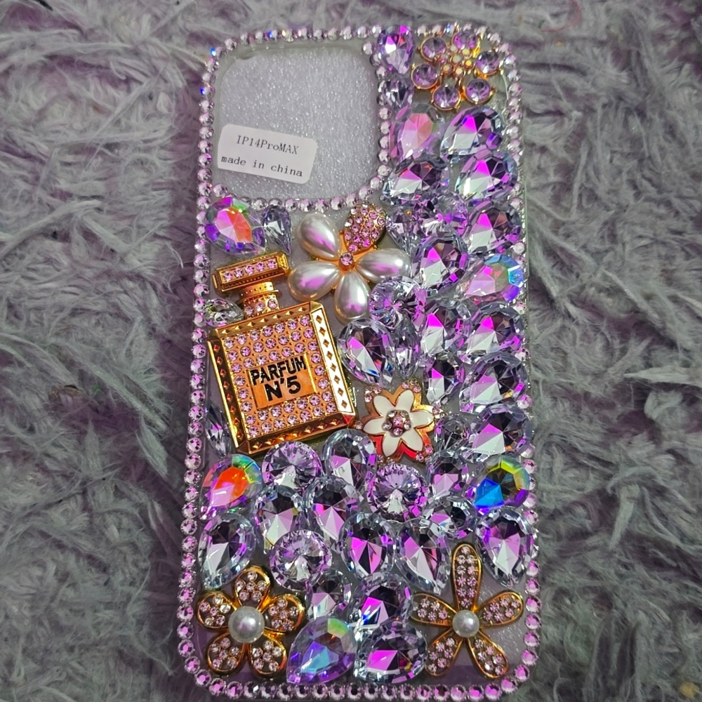 Unbranded Beautiful Parfum No.5 Unbranded iPhone 14 Pro Max(NEW)(2)(PRICE FOR 1)